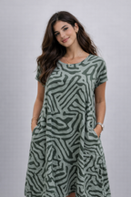 Lola | Vestido de verano con cuello redondo