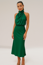 Claire | Vestido satinado