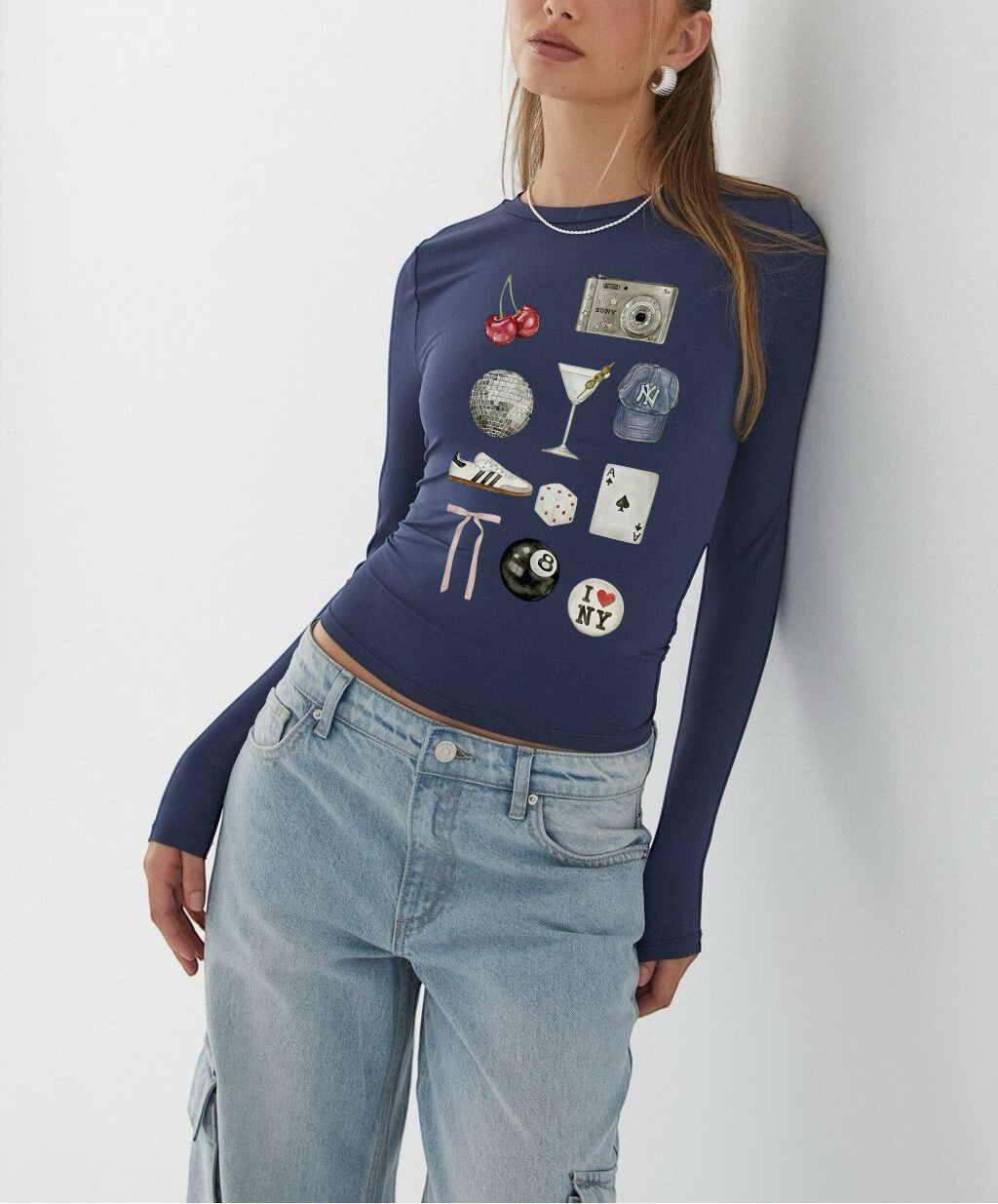 “Just a girl” baby tee