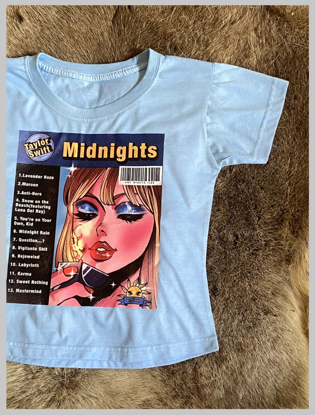 “MIDNIGHT” baby tee