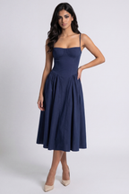 Elise | Vestido Midi con Corset