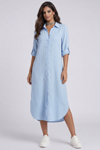 Yanira | Vestido Camisa Oversize