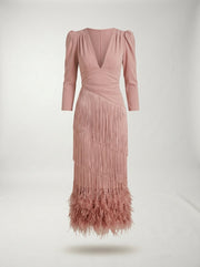 Robe à franges