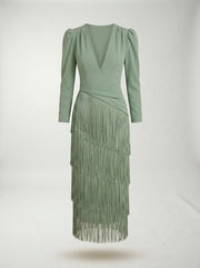 Robe à franges