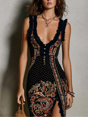 Robe longue bohème