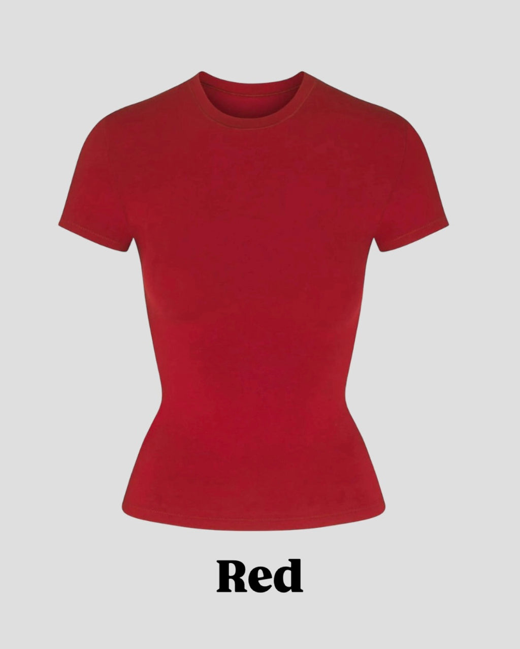 “Basic” fitted tee