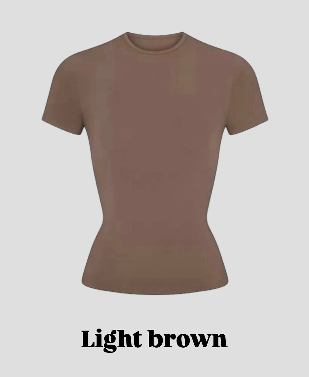 “Basic” fitted tee