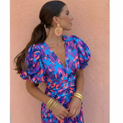 Tora™ - Robe à manches plissées