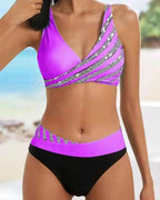 Sea Breeze | Bikini impreso en tonos cálidos