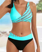 Sea Breeze | Bikini impreso en tonos cálidos