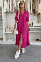 Yanira | Vestido Camisa Oversize