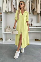 Yanira | Vestido Camisa Oversize