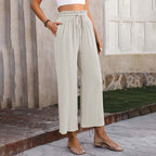Eluna - Pantalones Ligeros de Lounge