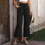 Eluna - Pantalones Ligeros de Lounge