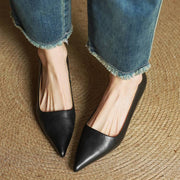 Anok Talons Hauts en Cuir Véritable
