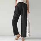 Vara - Pantalones Relaxed Fit con Cintura Ajustable