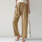 Vara - Pantalones Relaxed Fit con Cintura Ajustable