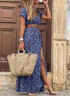 Vestido Maxi Bohemio Elegante de Viscosa Ligera