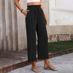 Eluna - Pantalones Ligeros de Lounge