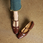 Elora Talons Hauts en Cuir Véritable