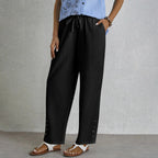 Shania - Pantalones Relaxed con Botones