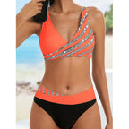 Summer Wave | Top halter impreso
