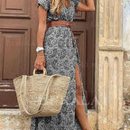 Vestido Maxi Bohemio Elegante de Viscosa Ligera