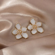 Boucles d'oreilles à fleur