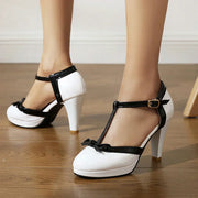 Talons Vivienne à bride en T