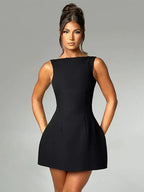 Vestido Virginia™ Elegante con Espalda Descubierta