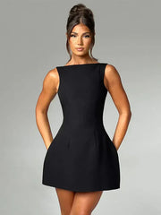 Robe Virginia™ Élégante à Dos Nu