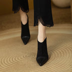 Tacones de Cuero Genuino Veronica
