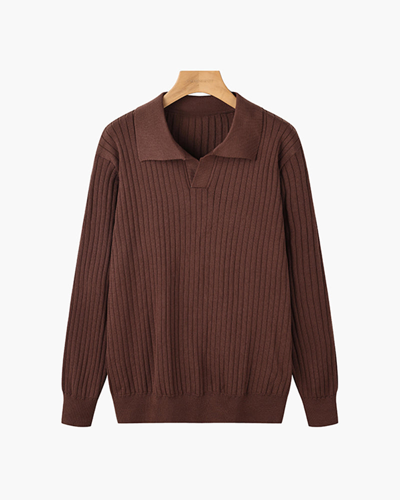 Polo SUWON de cuello en V