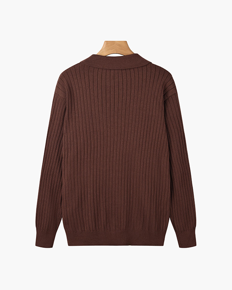 Polo SUWON de cuello en V
