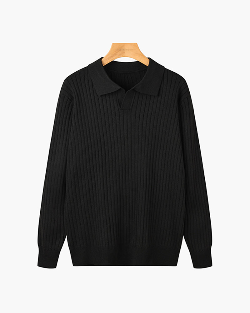 Polo SUWON de cuello en V