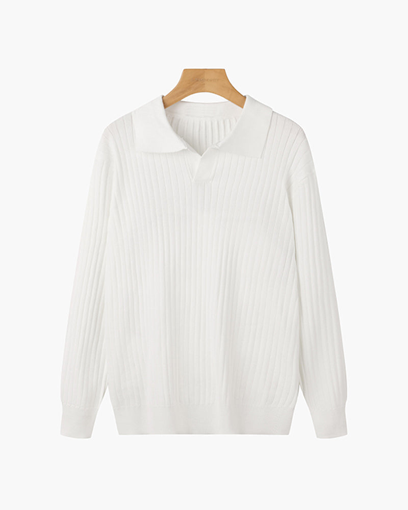 Polo SUWON de cuello en V