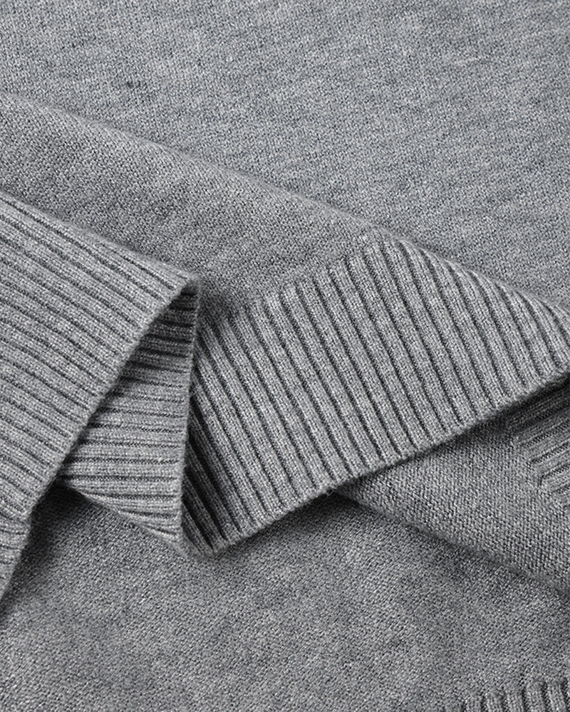 JANGSAN Suéter de lana merino con cuello alto