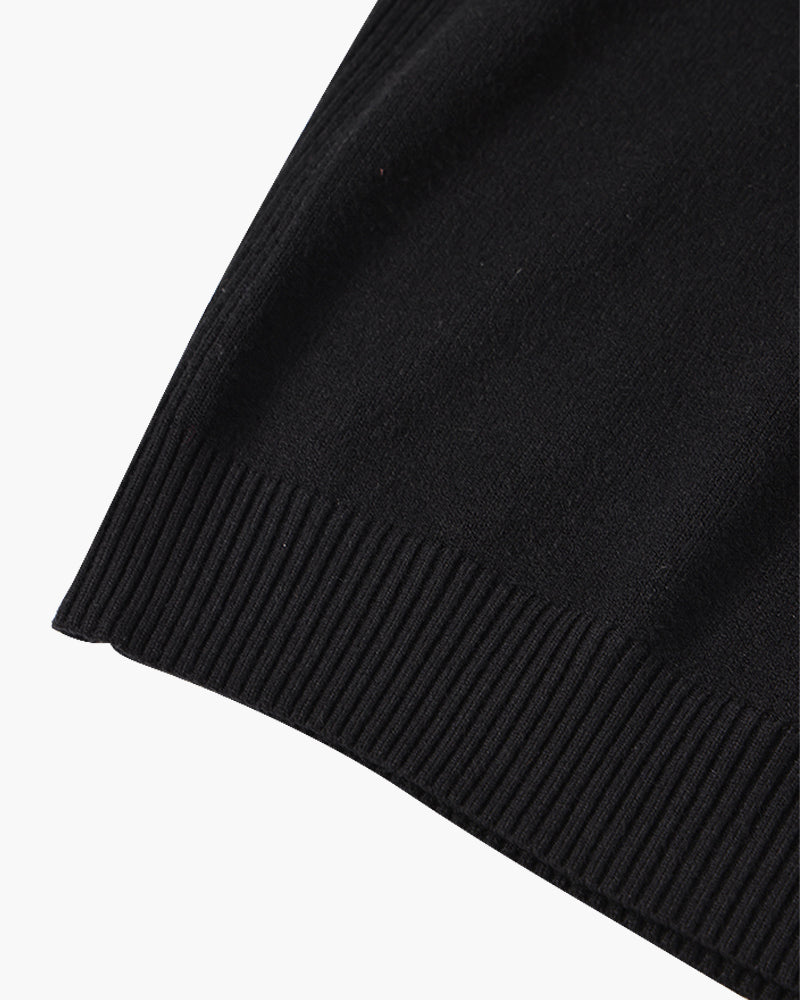 JANGSAN Suéter de lana merino con cuello alto