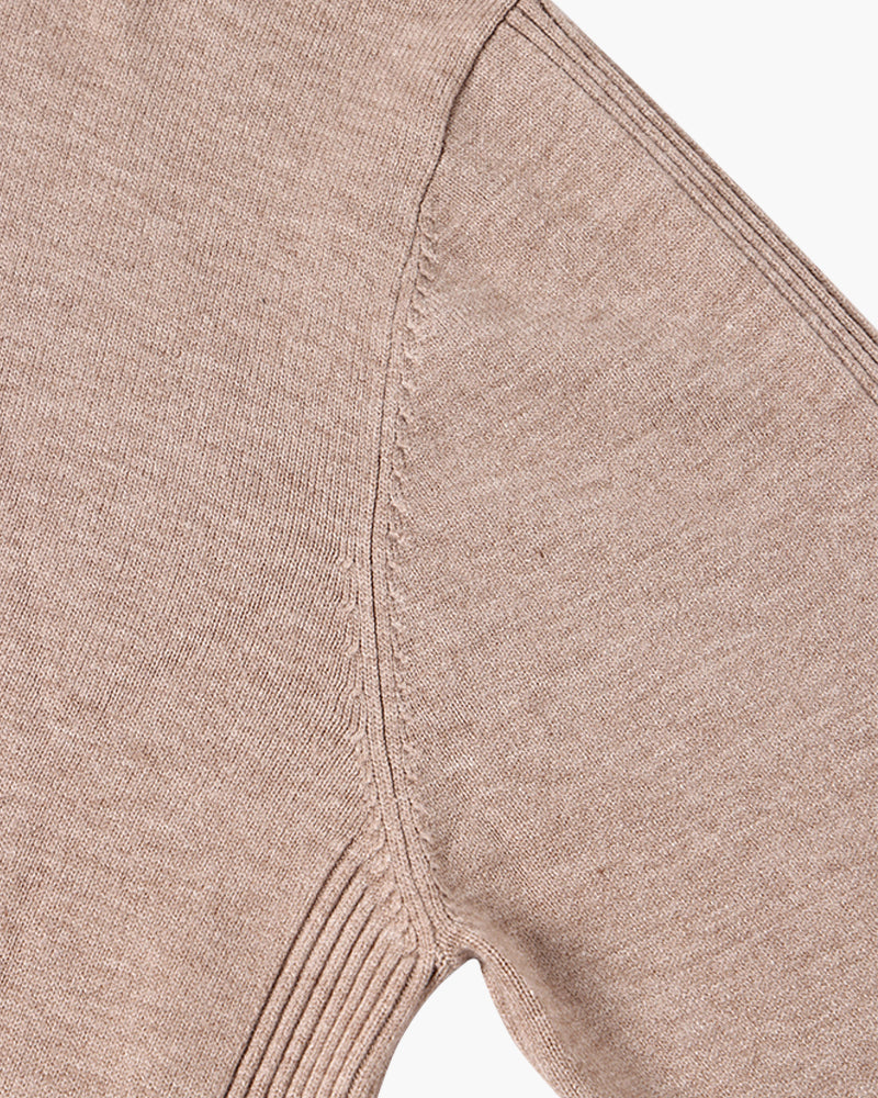 JANGSAN Suéter de lana merino con cuello alto