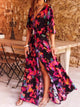 Dione™ Robe longue ceinturée printemps/été (Édition Limitée)