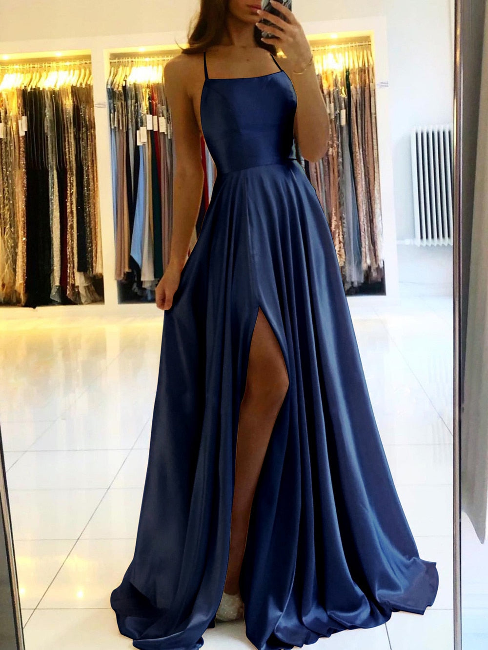 Vestido Satinado Aura