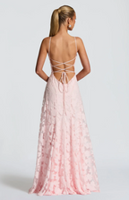 SOFIA | Vestido maxi elegante de encaje