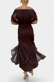 Alondra Robe Longue à Imprimé Floral Fantaisie et Col en V