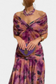 Alondra Robe Longue à Imprimé Floral Fantaisie et Col en V