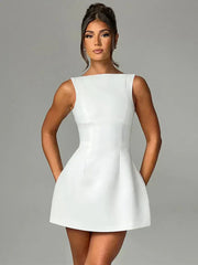 Robe Virginia™ Élégante à Dos Nu