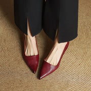 Anok Talons Hauts en Cuir Véritable