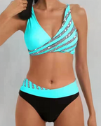 Sea Breeze | Bikini impreso en tonos cálidos