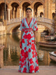 Pilar | Robe longue élégante avec décolleté plongeant