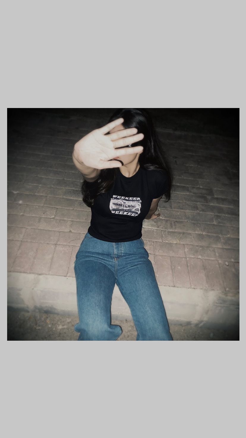 “WEEKEEP” baby tee