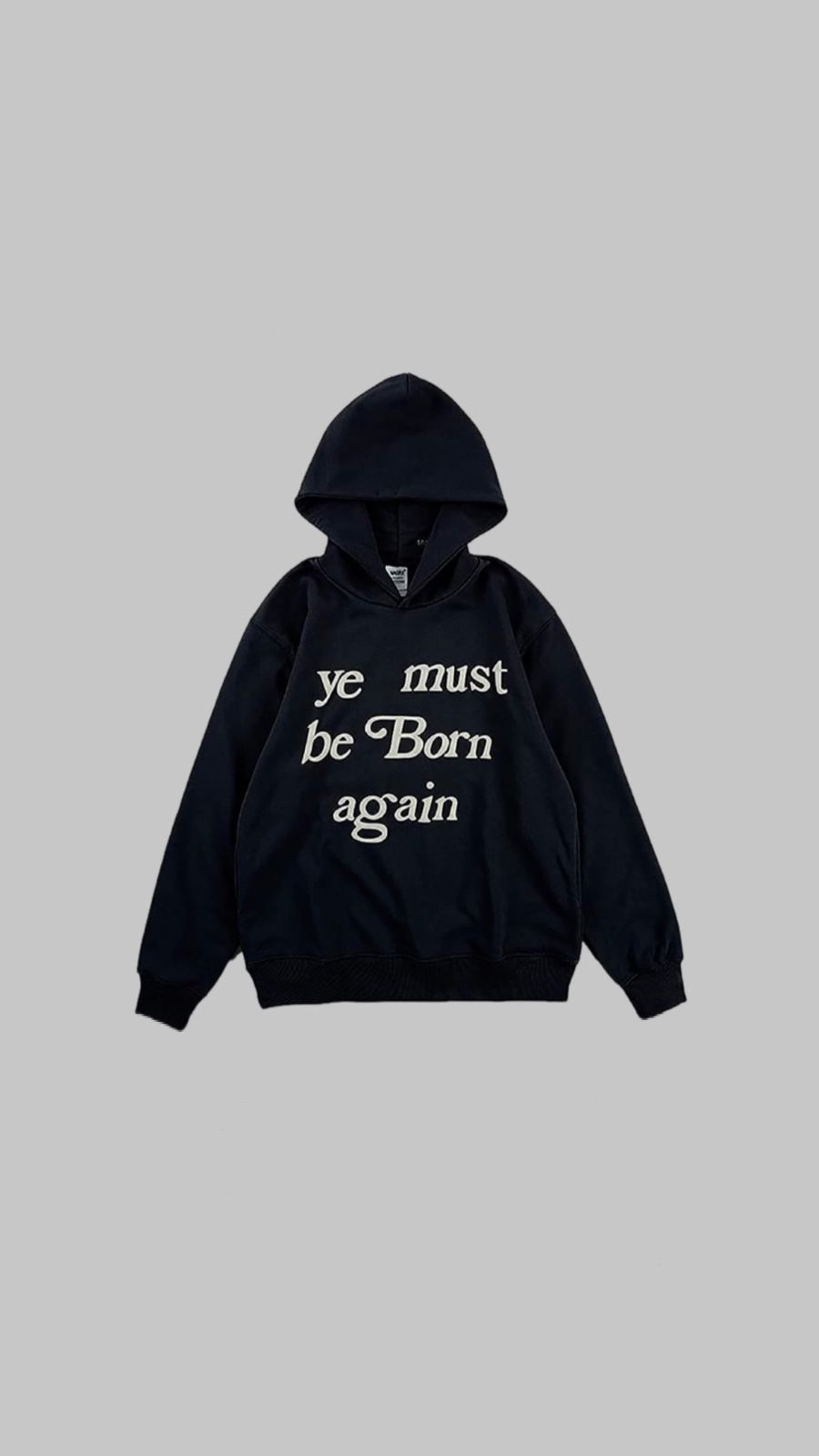 “BORN AGAIN” unsex hoodie